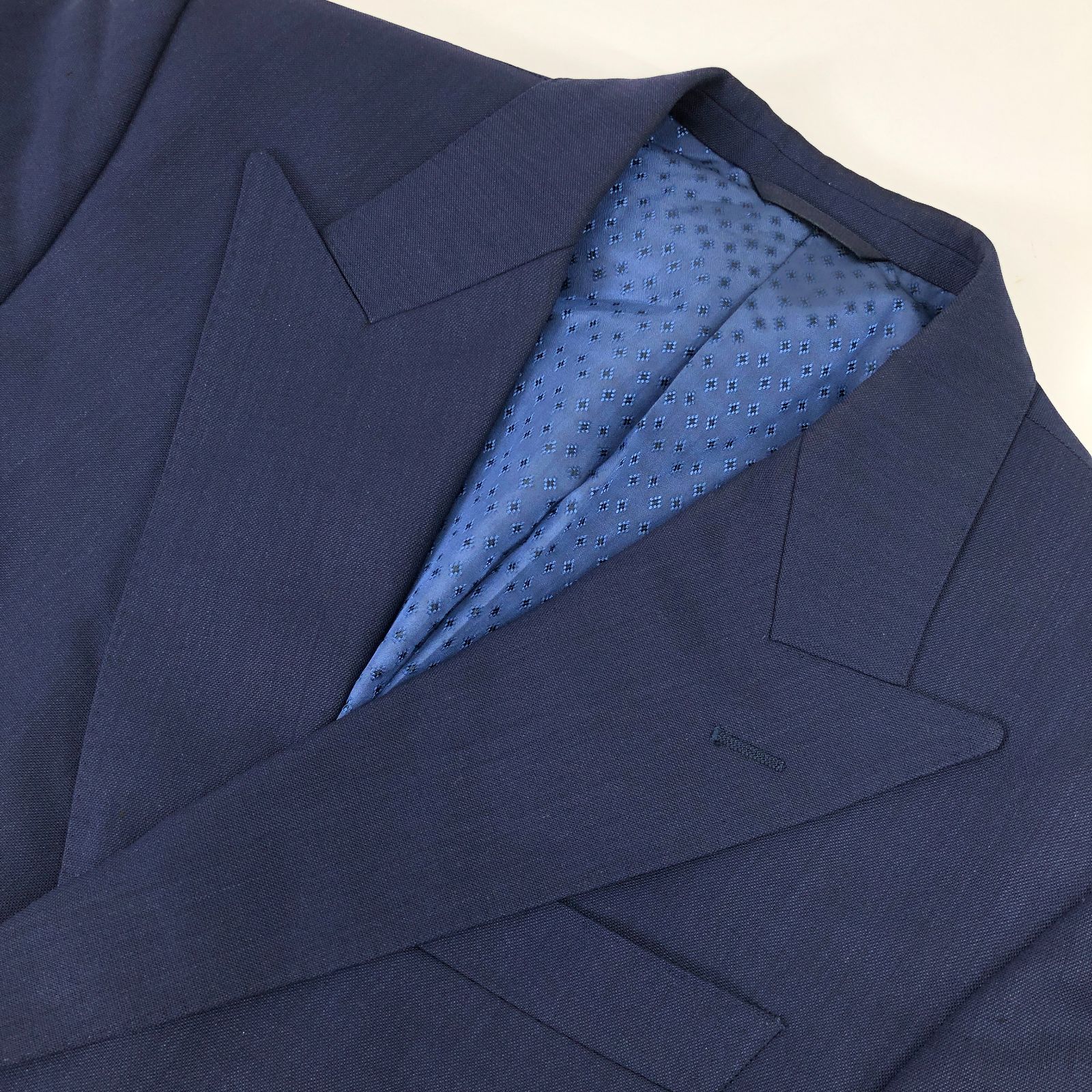 azabu tailor 麻布テーラー メンズ ジャケット ダブル メタルボタン スーツ ブルー系 24f菊E - メルカリ