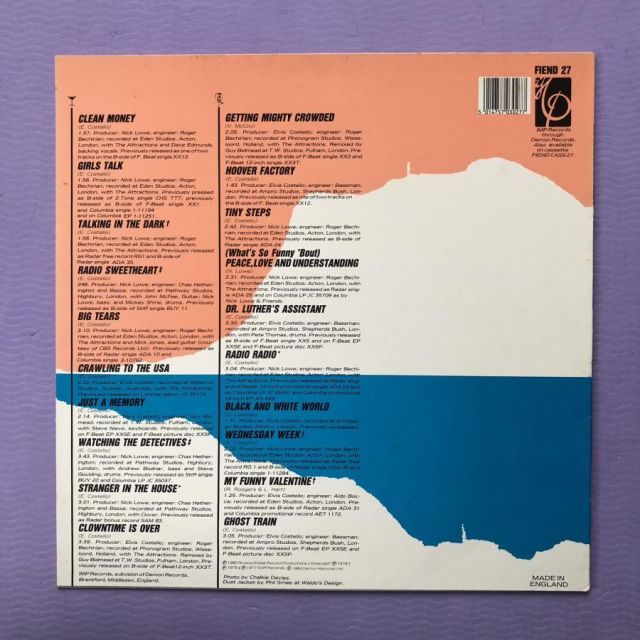 貴重盤 Elvis Costello スピニングソングブック CD&DVD 貴重盤 Elvis