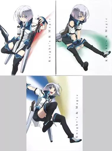 中古】アニメBlu-ray Disc ナイツ＆マジック 全3巻セット - メルカリ