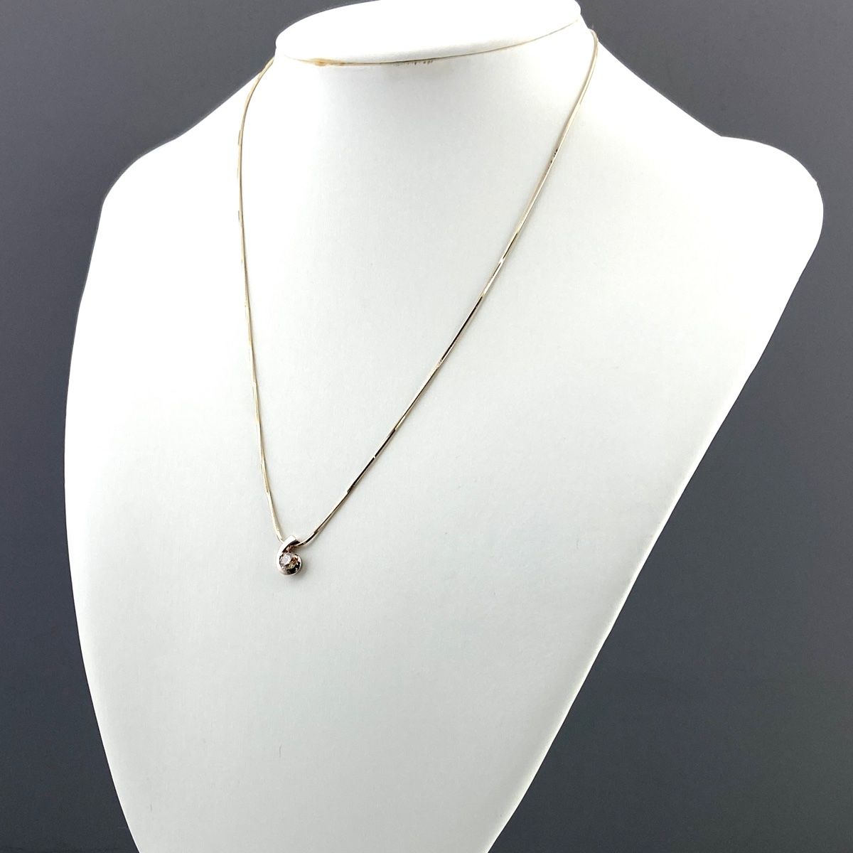 カシケイ KASHIKEY ダイヤモンド デザインネックレス YG イエロー  