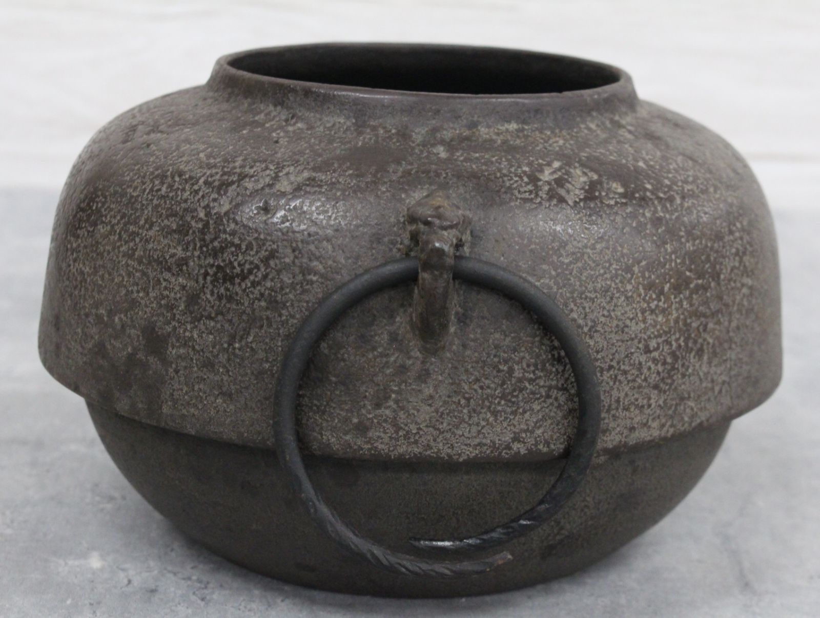 銘有り 鬼面風炉