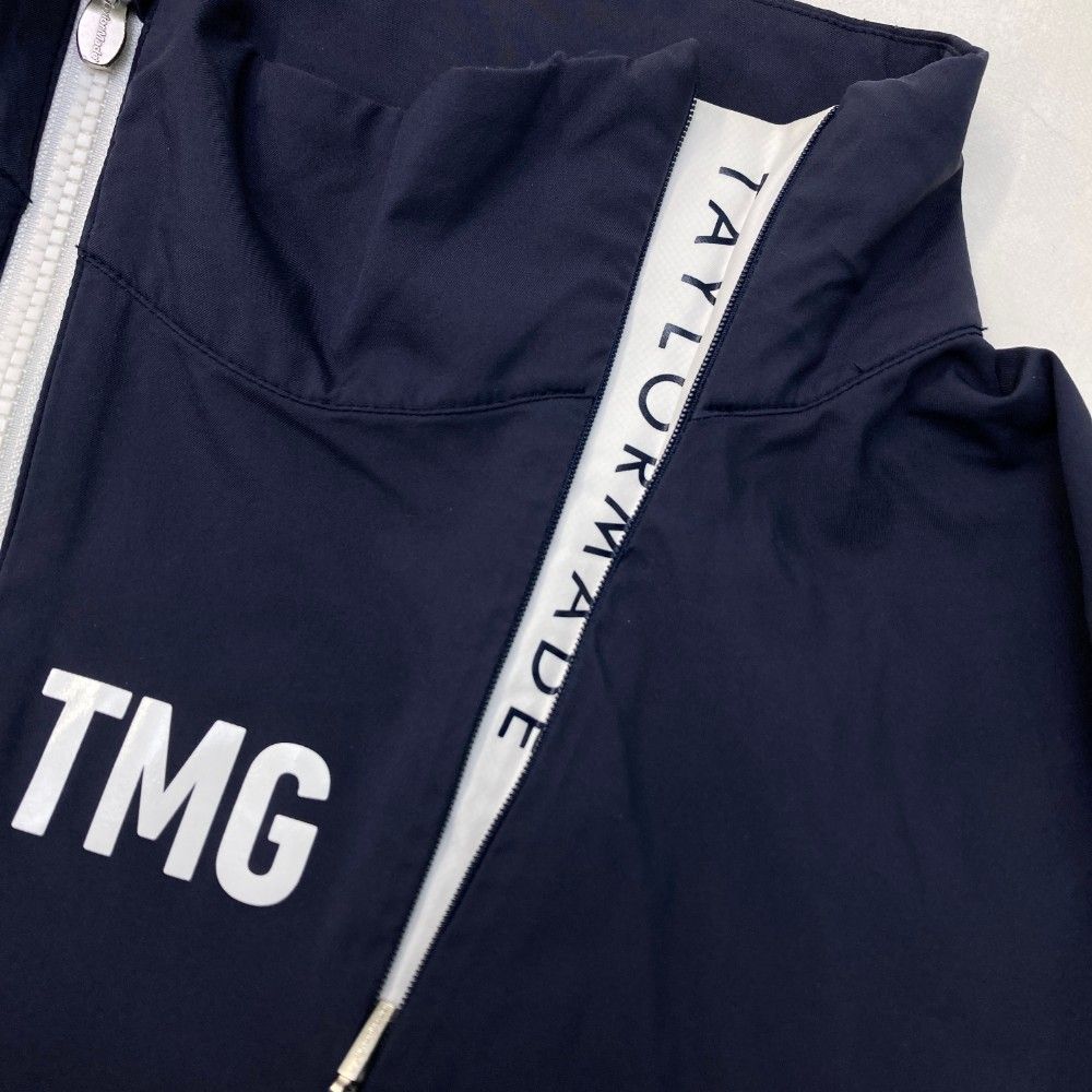 サイズ：O TAYLOR MADE テーラーメイド ジップジャケット ネイビー系