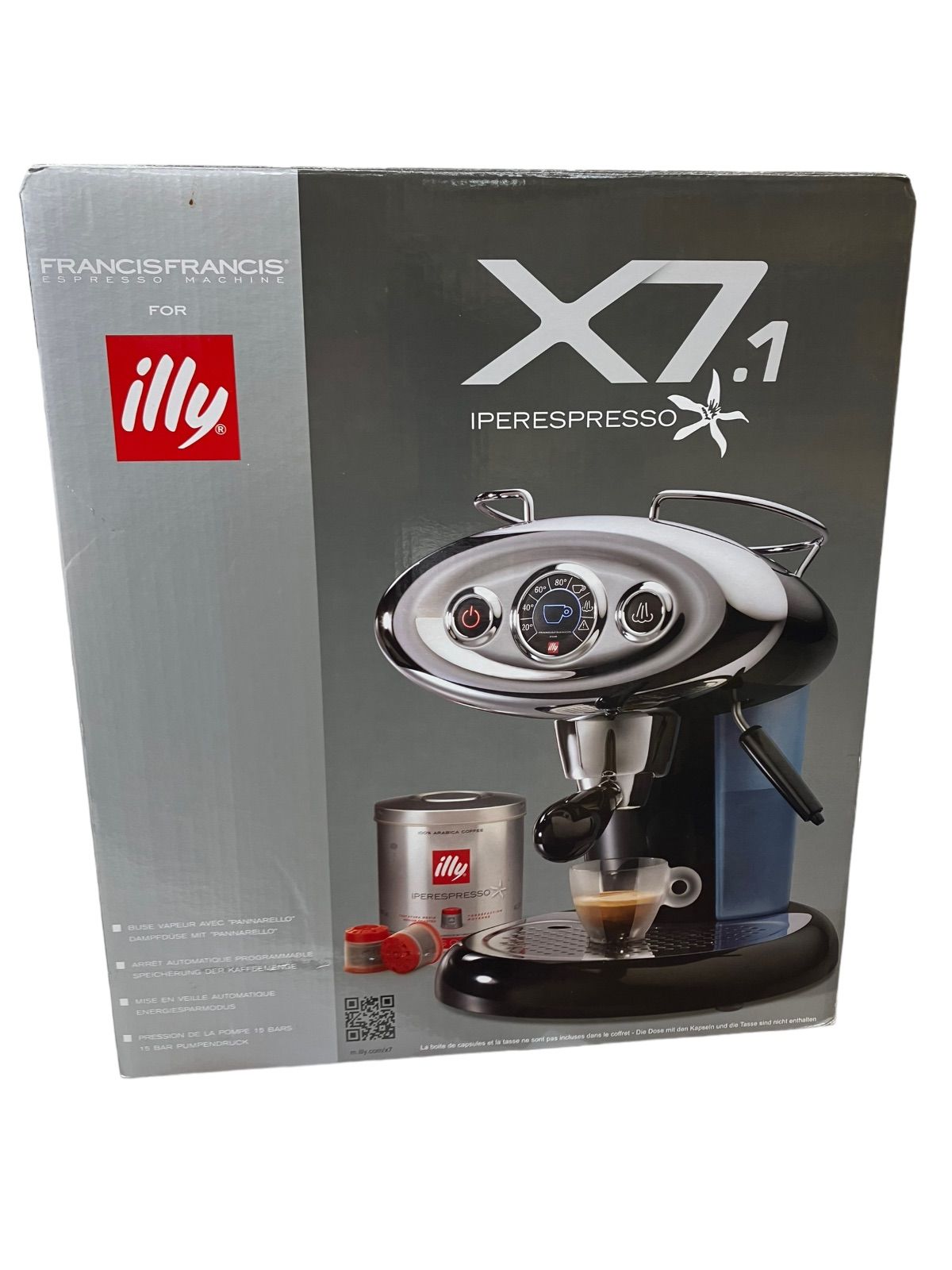 illy フランシスフランシス X7.1 エスプレッソマシン P-00001