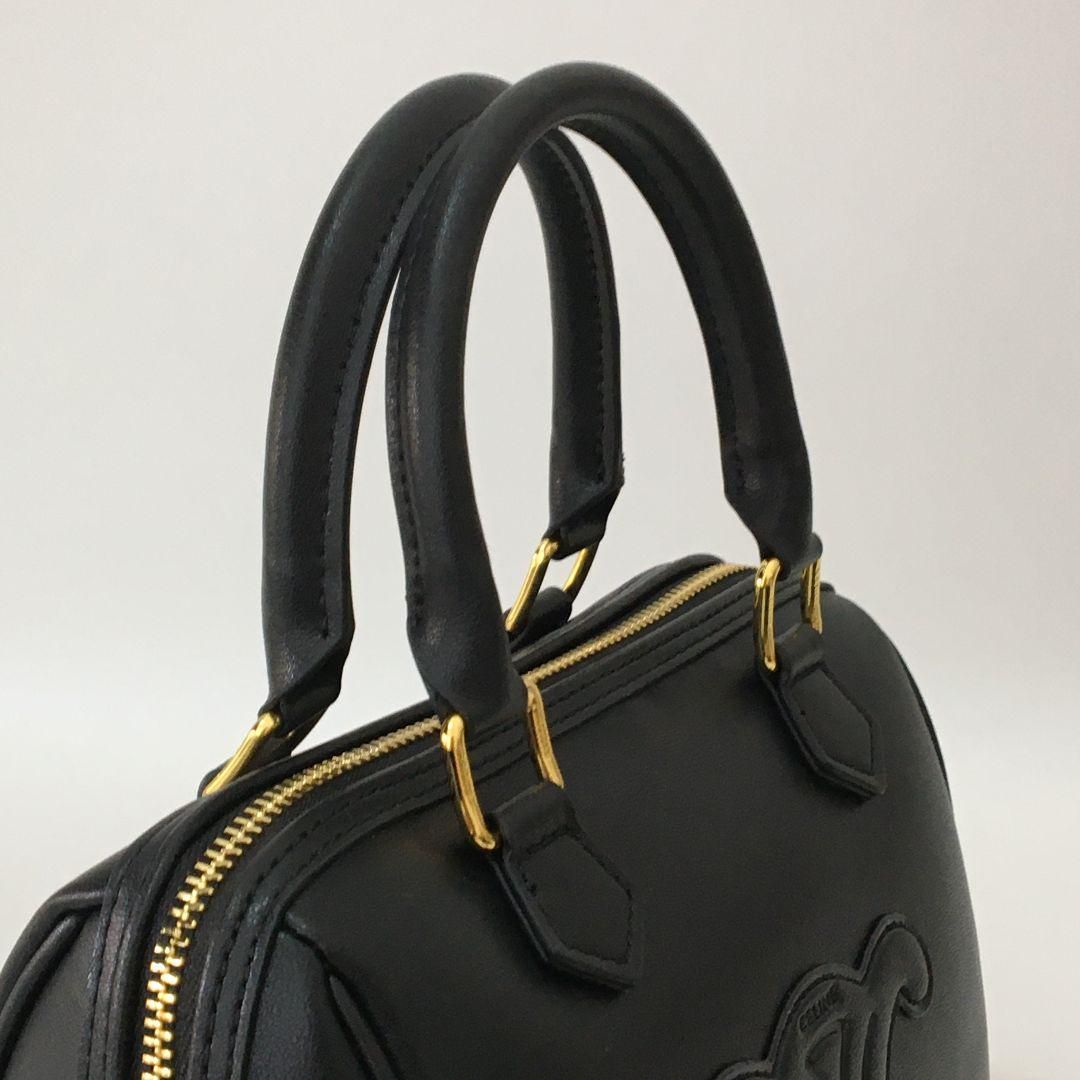 CELINE セリーヌ スモール スムースレザー ボストンバッグ - メルカリ