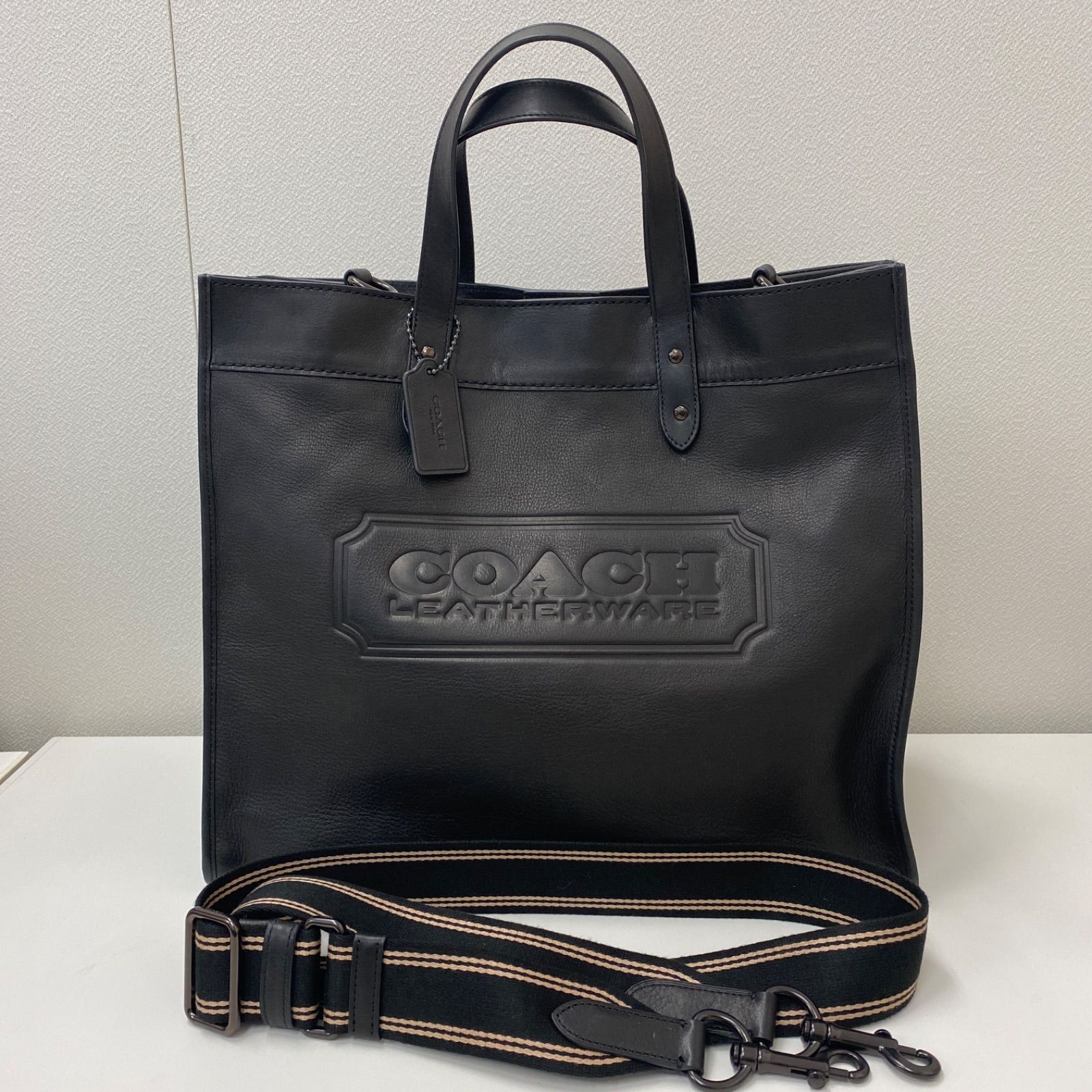 美品】COACH コーチ レザー 2way レザー ショルダートートバッグ