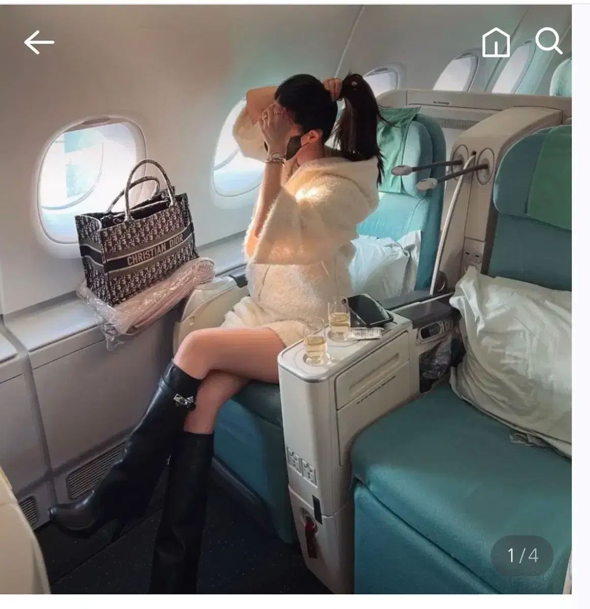 THE LAURENT ブークレ ブルゾン ジャケット ズボン セット