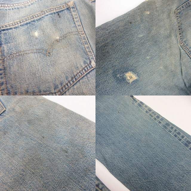 リーバイス Levi's 501 69年 70年 デニム ビッグE 刻印6 足長R 赤耳 紙 