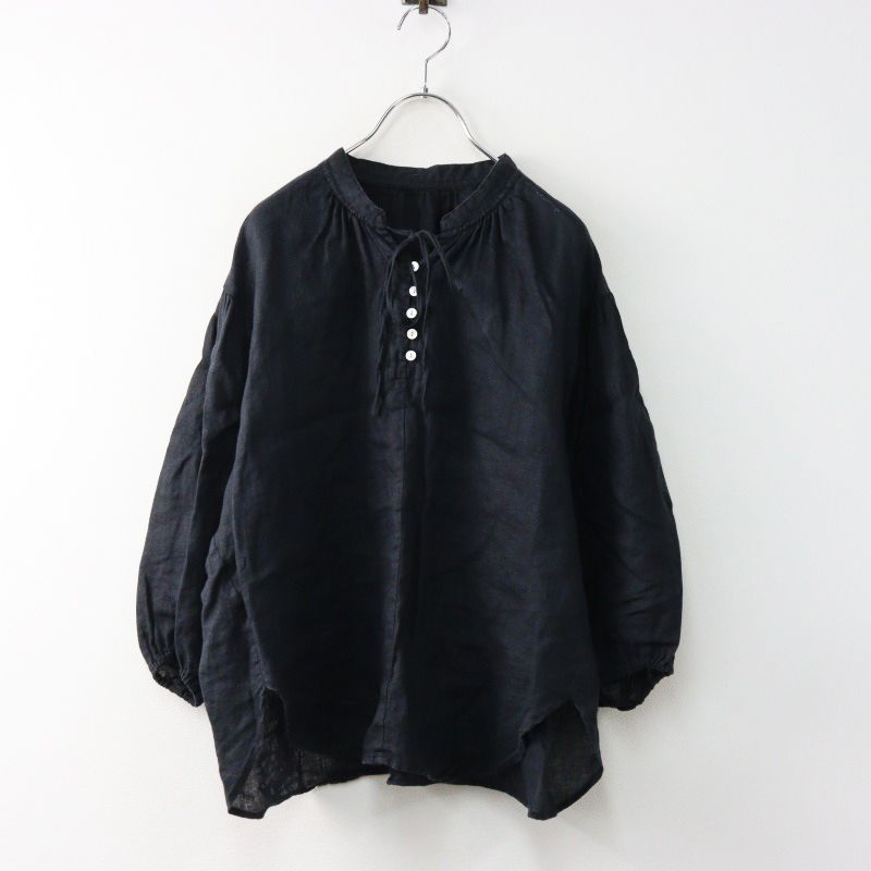 北欧暮らしの道具店  リネンブラウス  KURASHI&Trips 香菜子さんとつくった2WAYリネンブラウス - 北欧、暮らしの道具店