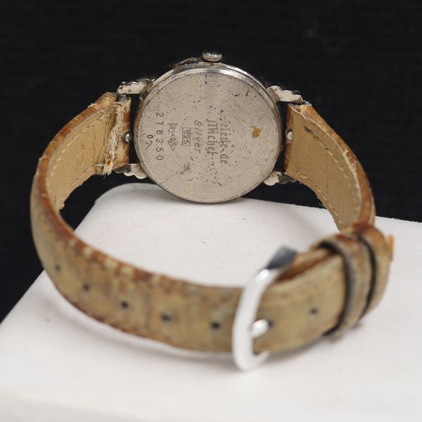 稼動 良品 ヘレンミッシェル QZ SV925 シルバー ラウンド アイボリー