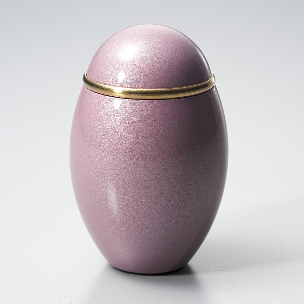 Color 4．パステルピンク 仏壇屋 滝田商店 ミニ骨壷 ココス パステルピンク 直径4.9cm×高さ7.6cm◆分骨つぼ 骨壺 遺灰 遺骨入れ 納骨容器◆手元供養 滝田商店発行 証明書付