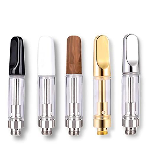 Gold 10本 BLACK STONE 0.8ml CBD オイル・リキッド用 Ccell アトマイザー510スレッド ＣＢＤリキッド (Gold 10本)