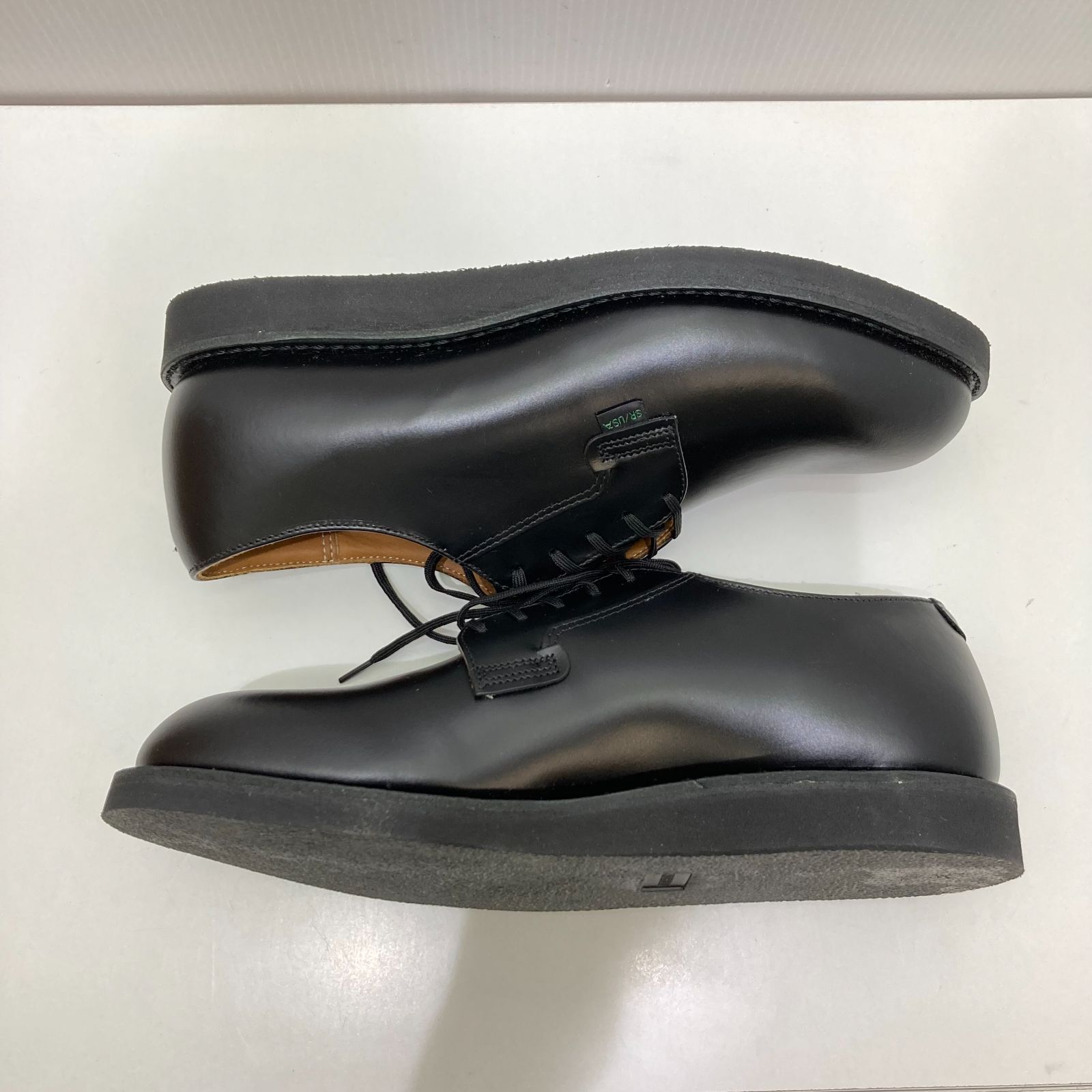 RED WING POSTMAN OXFORD 101 27.0cm US9D 黒 ブラック ポストマン オックスフォード レッドウィングシューズ