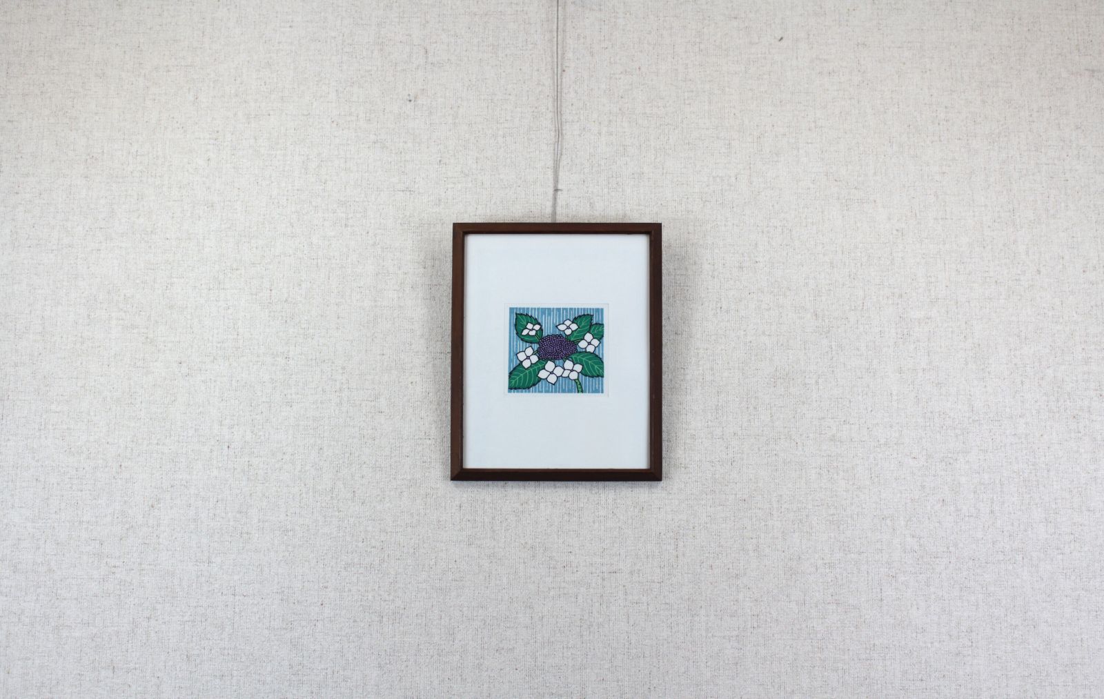 松見八百造 「あじさい」 木版画 絵画 松見八百造 「あじさい」 木版画 絵画 - メルカリ