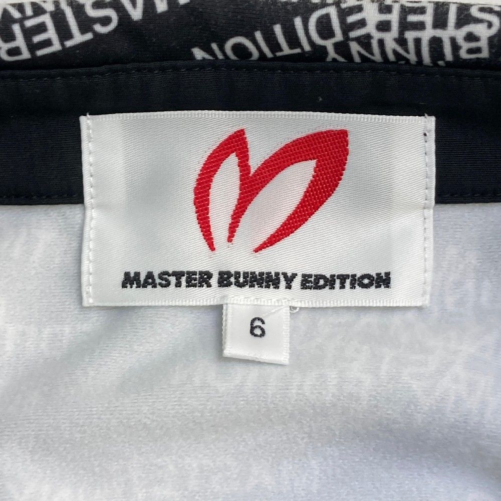 MASTER BUNNY EDITION ポロシャツ ホワイト サイズ6 新品】MASTER BUNNY EDITION マスターバニーエディション