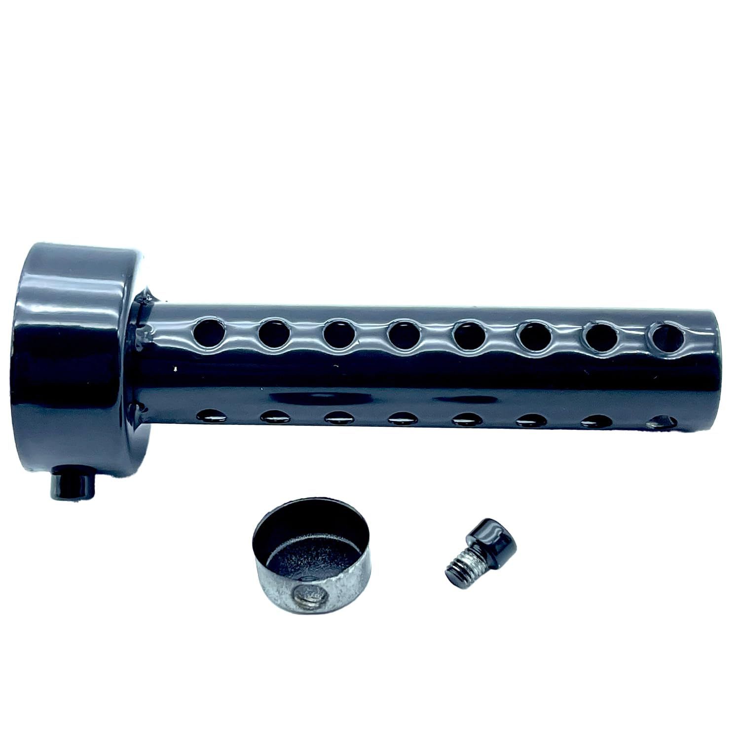 新品 shymie インナーサイレンサー インナーバッフル バイク マフラー 汎用マフラー 消音器 音量調整 直径 48mm 全長 137mm 黒 ブラック