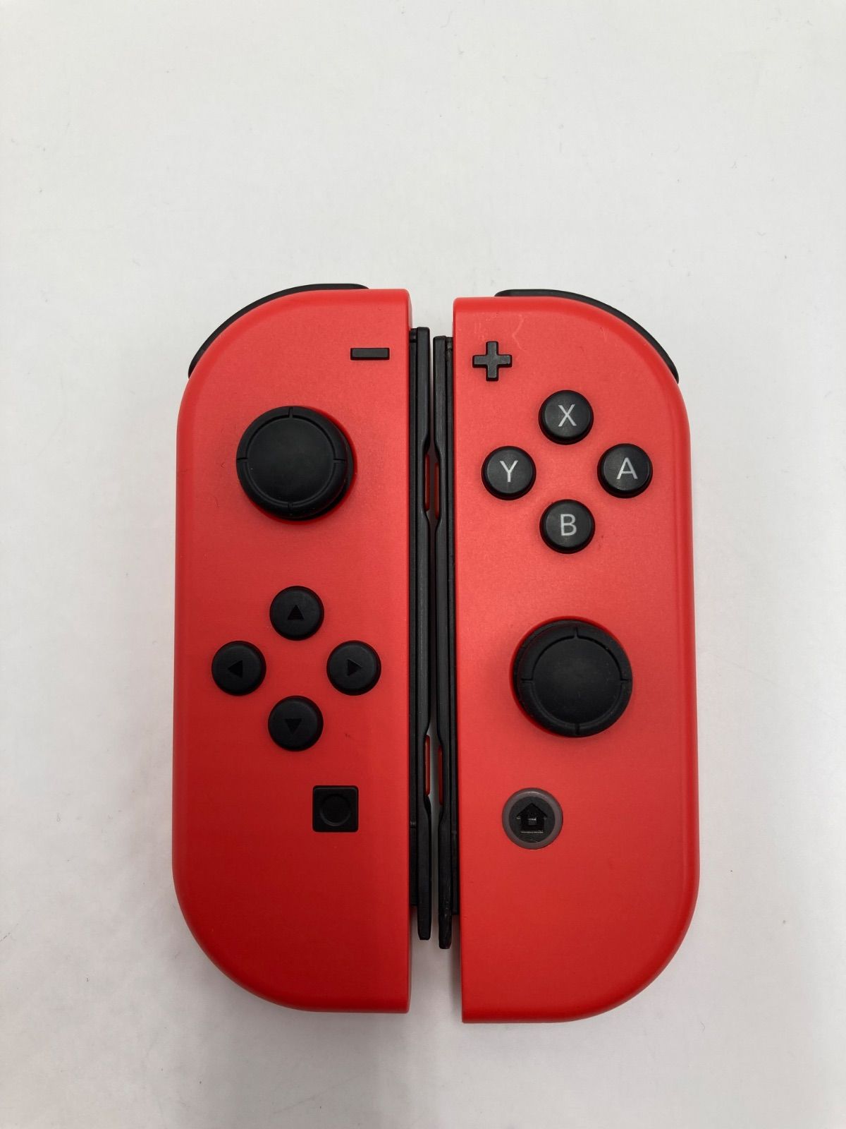 Nintendo Switch - 【もんちゃん】【美品】マリオレッドジョイコン左右　動作確認済　ストラップ付 Nintendo Switch - 【新品】Joy-Con 左右セット マリオレッド