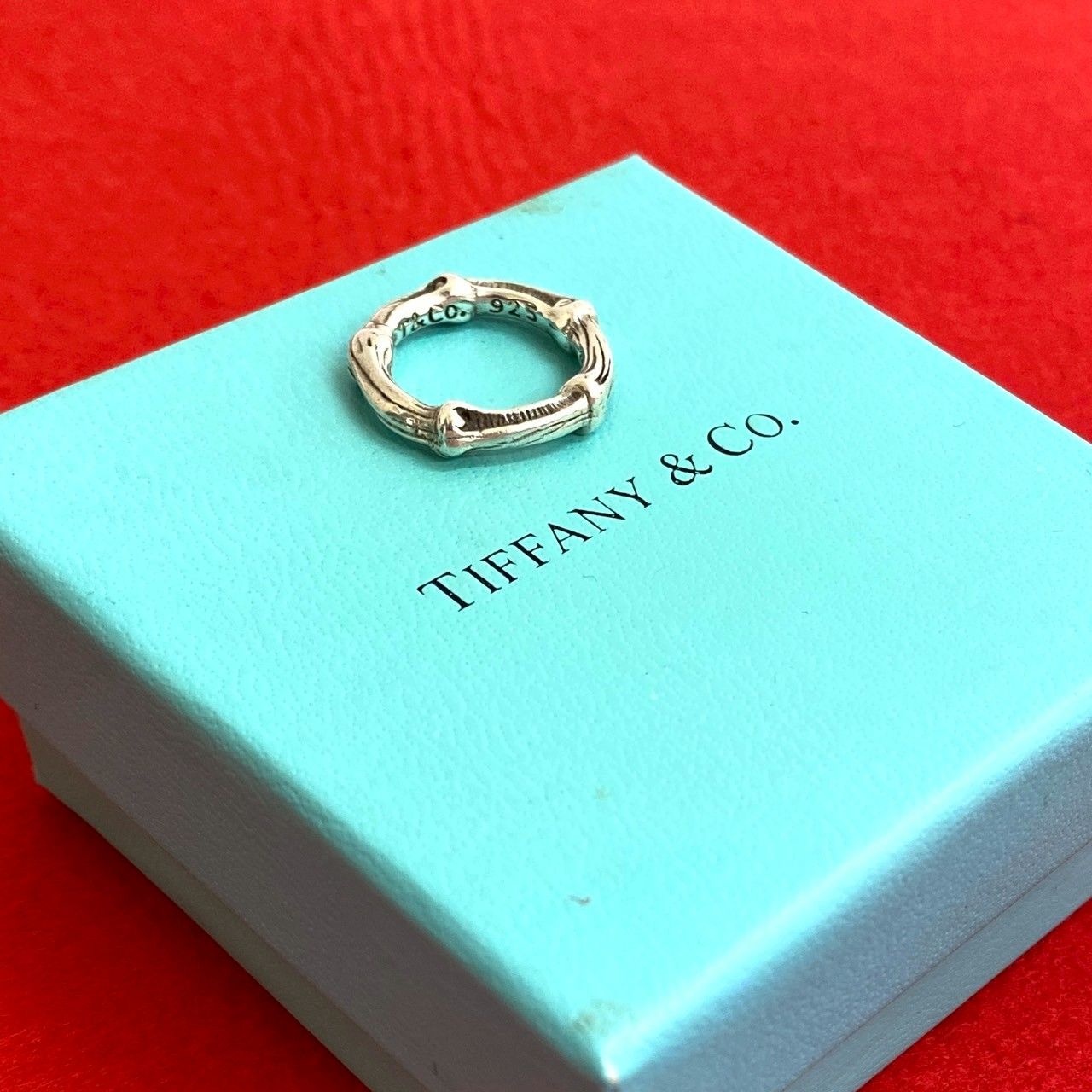 ティファニー　8.5号 リング　バンブー　指輪　925 美品 TIFFANY&Co.】ティファニー リング・指輪 8.5号 – NISHIKINO