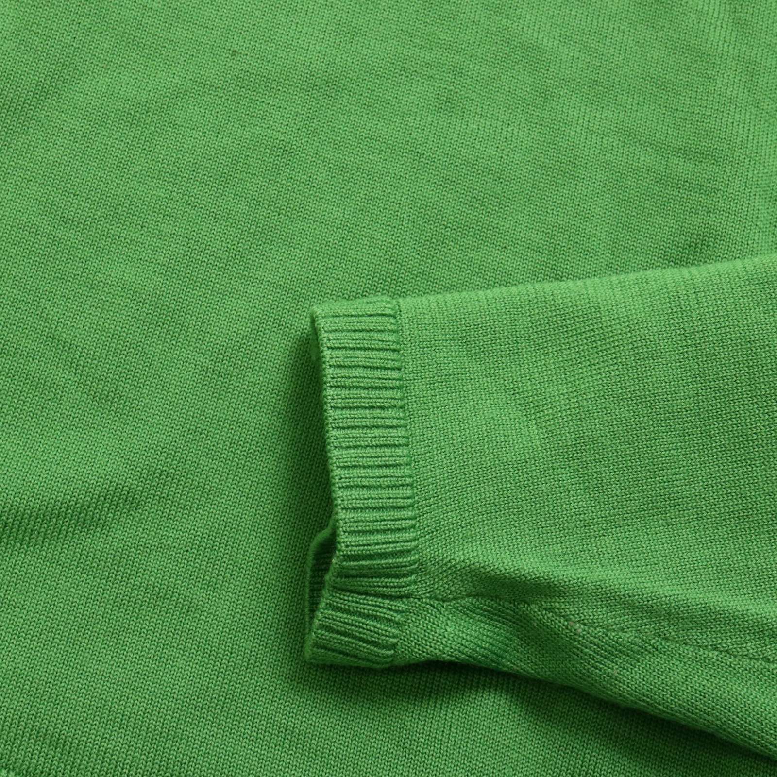 ZOY ゾーイ ゴルフ 秋冬 ウール100％☆ ロゴ刺繍 セーター V