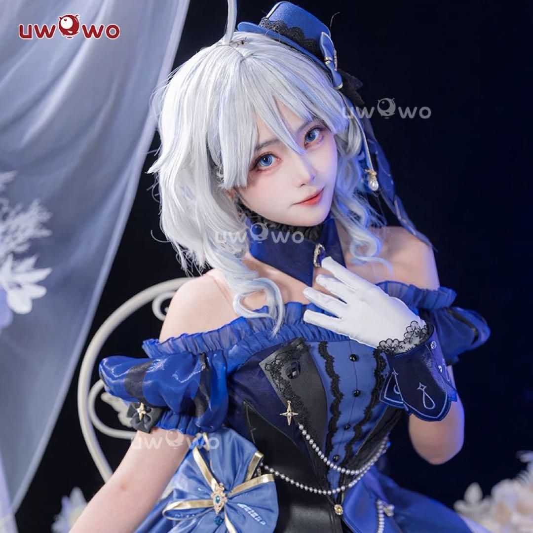 新品未使用 uwowo 原神 フカロス フリーナ ドレス コスプレ衣装