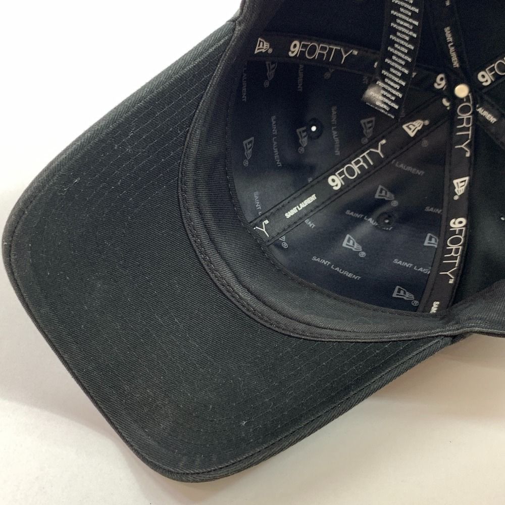 04w4922▽※【中古】Saint Laurent×NEW ERA ニューエラ×イヴサン