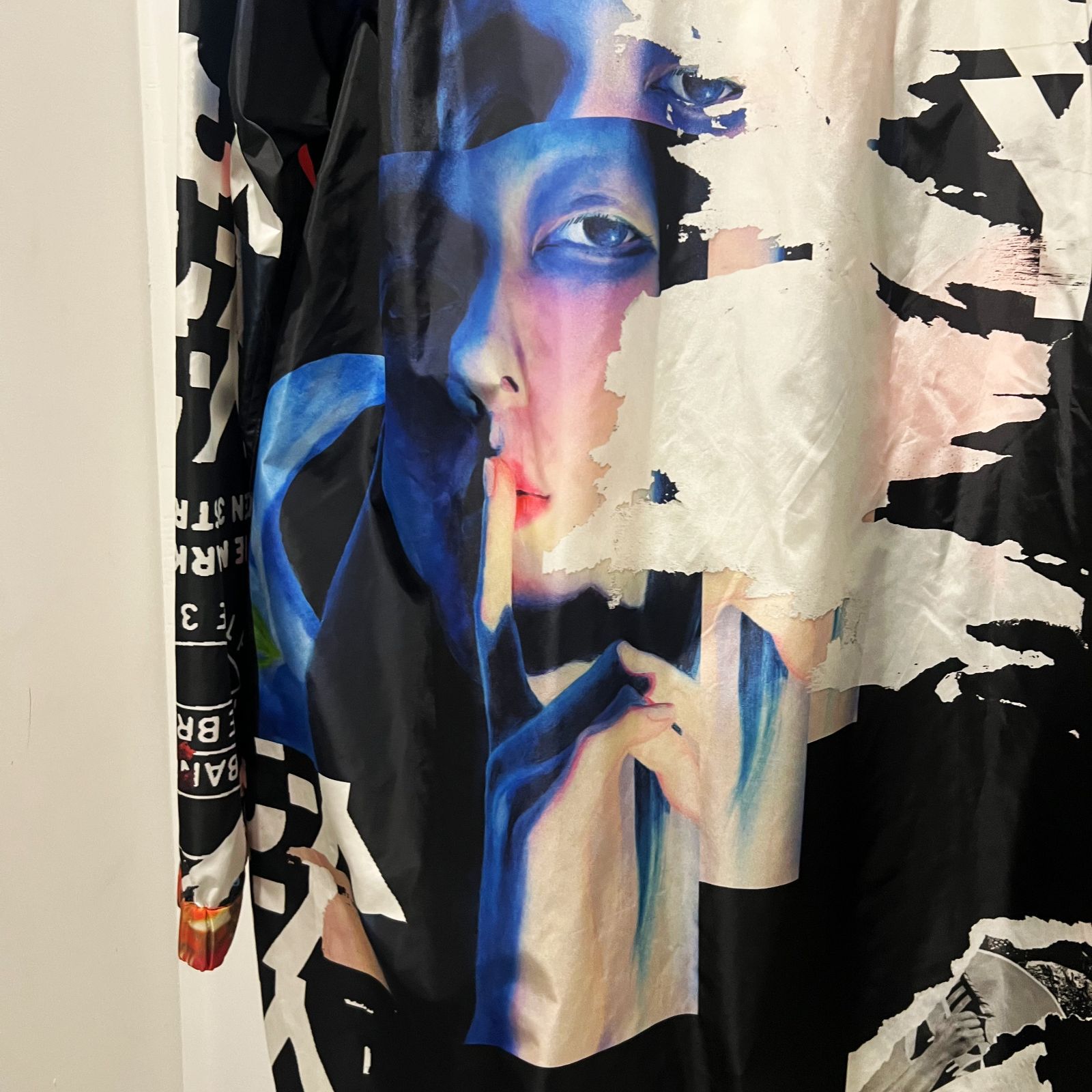 Y-3 内田すずめ プリント ジャケット Mサイズ ワイスリー Y-3 内田すずめ グラフィックプリント ナイロンジャケット