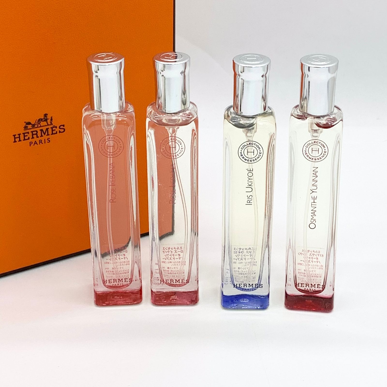 SALE定番】 HERMES エルメス 香水ミニボトルセット15ml×4 BuwIq