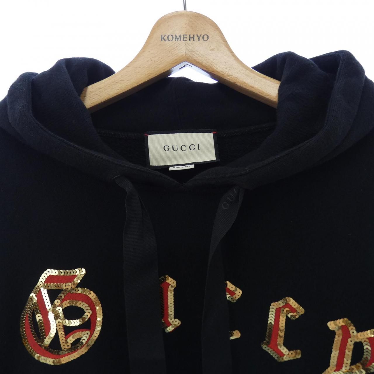 GUCCI グッチ パーカー いちご ストロベリー Mサイズ グッチ GUCCI パーカー - メルカリ