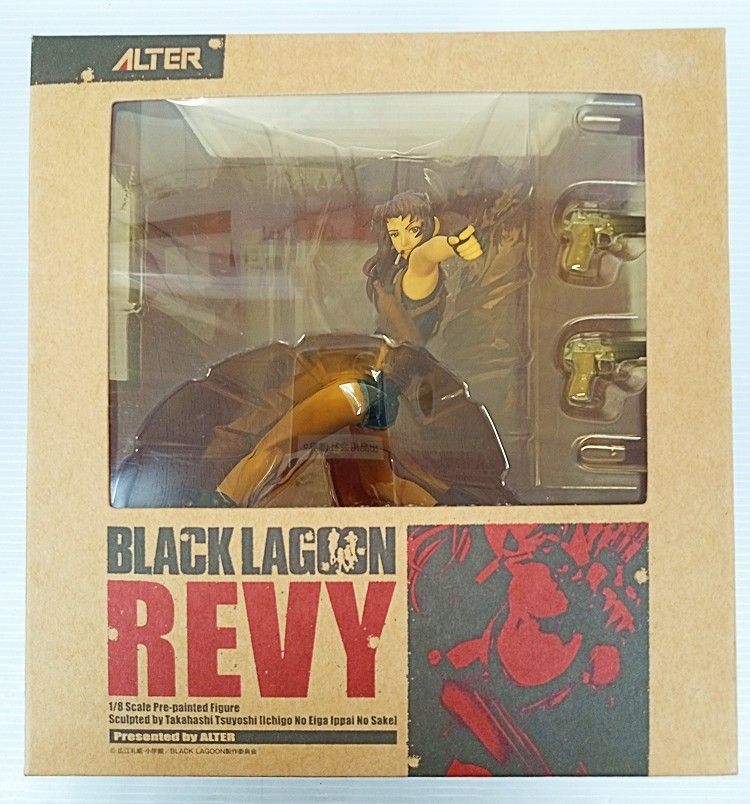 BLACK LAGOON 　レヴィ　シェンホアフィギュア 2体セット BLACK LAGOON レヴィ シェンホアフィギュア 2体セット ブラック