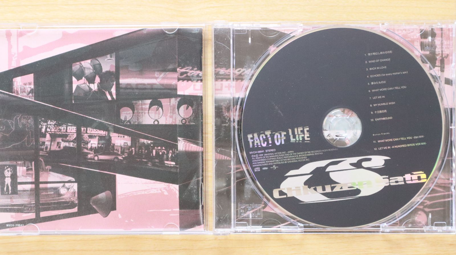 国内盤CD☆佐藤竹善/Chikuzen Sato□ FACT OF LIFE 【MVCH29041