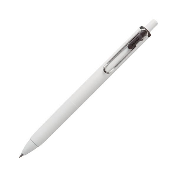 （まとめ）三菱鉛筆 ゲルインクボールペン ユニボール ワン 0.38mm 黒 （