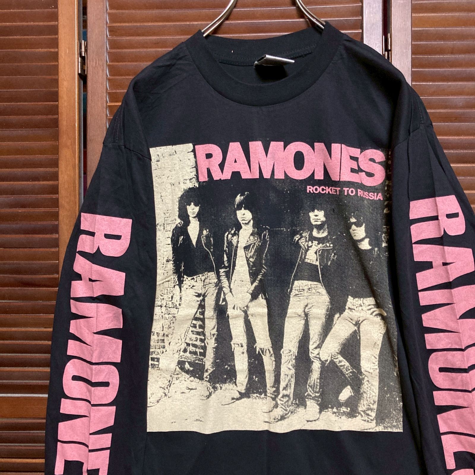 BMNG バンド Tシャツ 長袖 ロンT ビンテージ 古着 2 USA製 黒