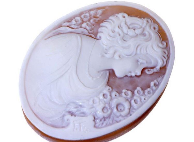 カメオ　ルース　82 貴婦人【作家サインあり】中古　rカメオ カメオ ルース 82 貴婦人【作家サインあり】中古 rカメオ 2025年最新