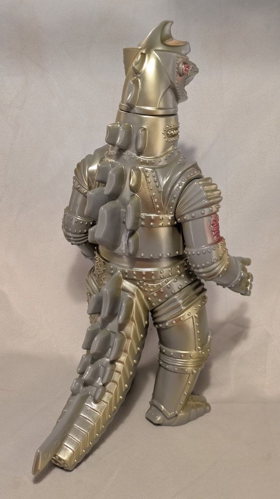 マルサン 世紀の大怪獣 メカゴジラII 450 グレー成型/金/メタ赤 2月17