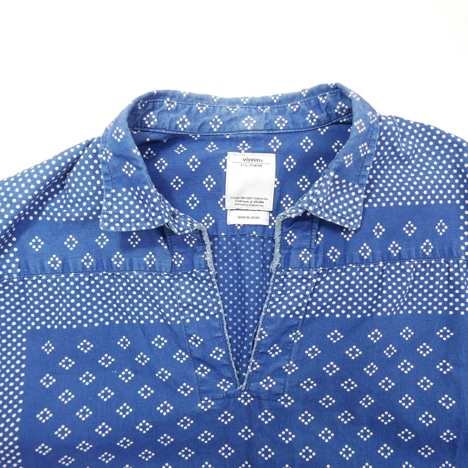 visvim KERCHIEF TUNIC SHIRT バンダナ シャツ