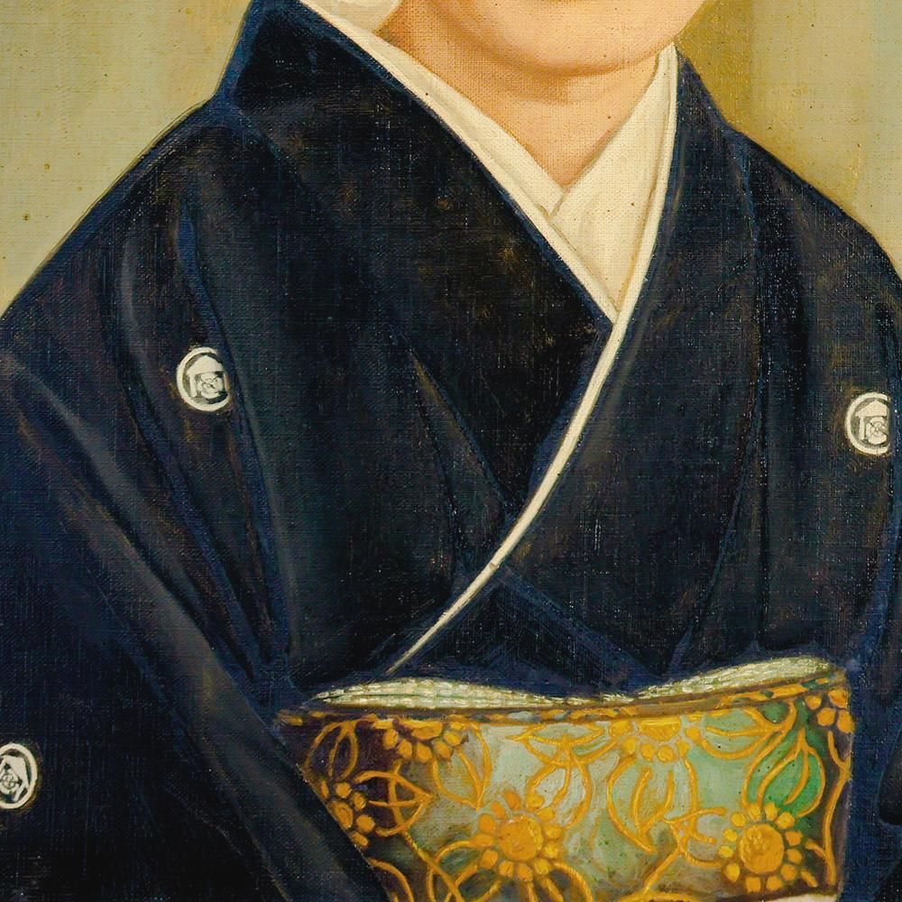 馬堀喜孝　肖像画真作油彩肉筆中古 2025最新作】 馬堀喜孝 肖像画真作油彩肉筆中古 絵画 - 絵画