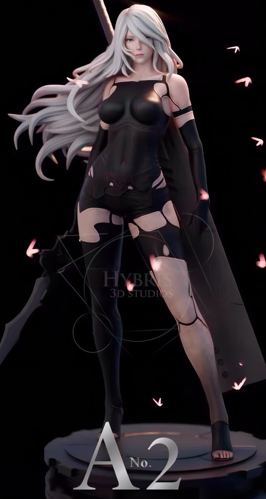 1/6 ガレージキット フィギュア 未塗装 ニーア オートマタ タイプA