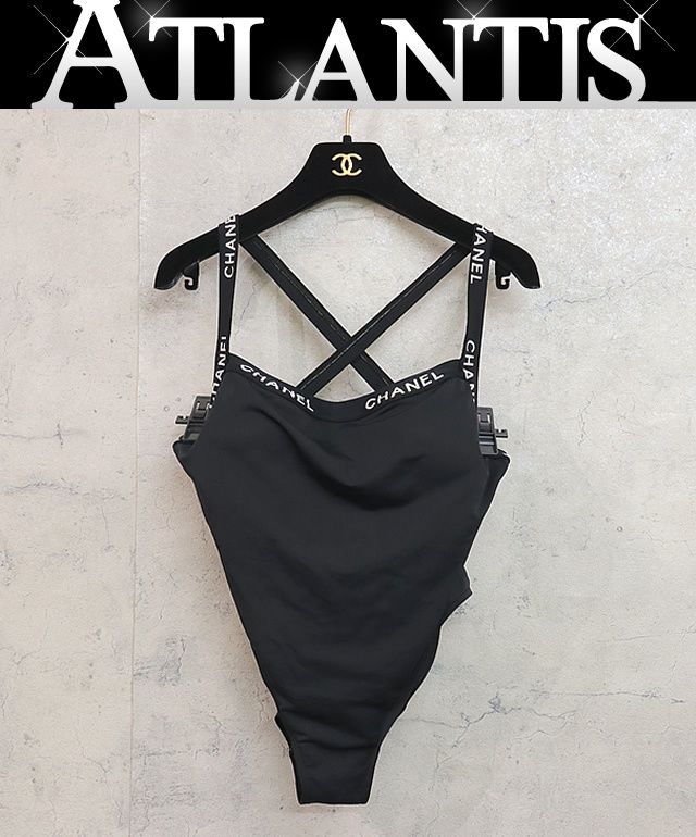 広尾店 シャネル CHANEL ヴィンテージ スイムウェア 水着 size40 16163