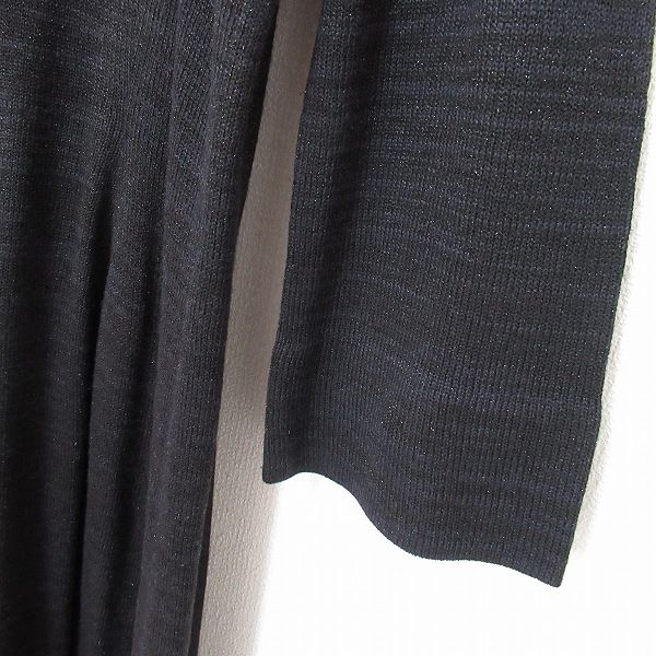 ニットロングワンピース ラメ