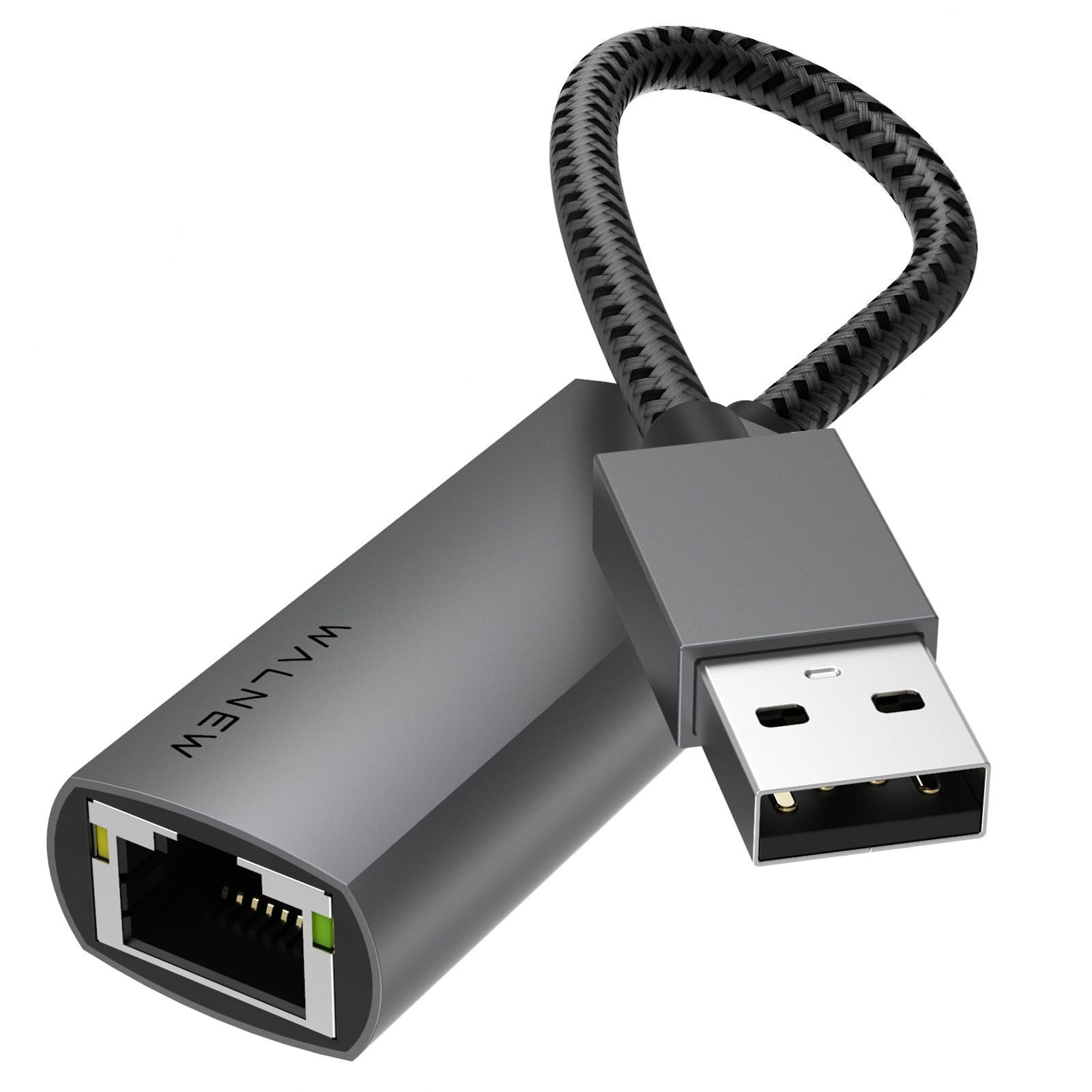 数量限定】USB USB to RJ45 ギガビット 1000Mbps高速通信 イーサネットアダプタ LANケーブル USBラン USB3.0 変換 アダプタ USBA アルミ合金 有線LANアダプター Macbook Pro/Air Surface WALN - メルカリ