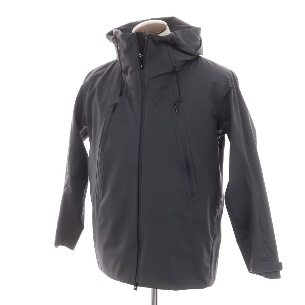 デサント DESCENTE ALLTERRAIN マウンテンパーカー シェルジャケット ダークグレー サイズL メンズ
