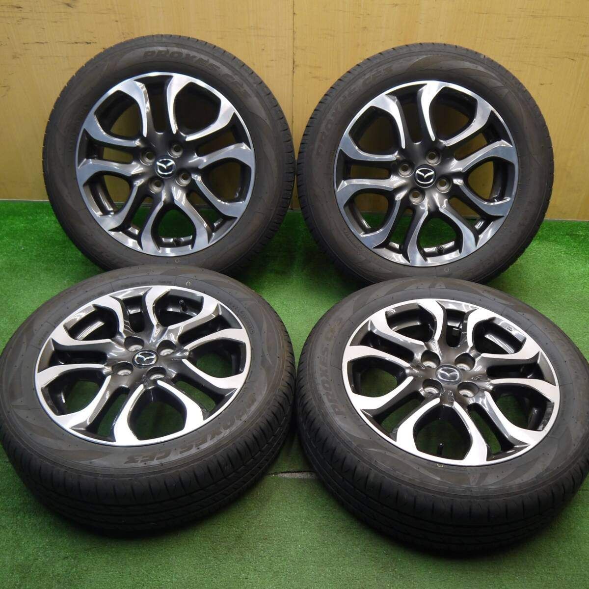 バリ溝！24年！9.5分☆マツダ2 純正 185/60R16 トーヨー プロクセス 