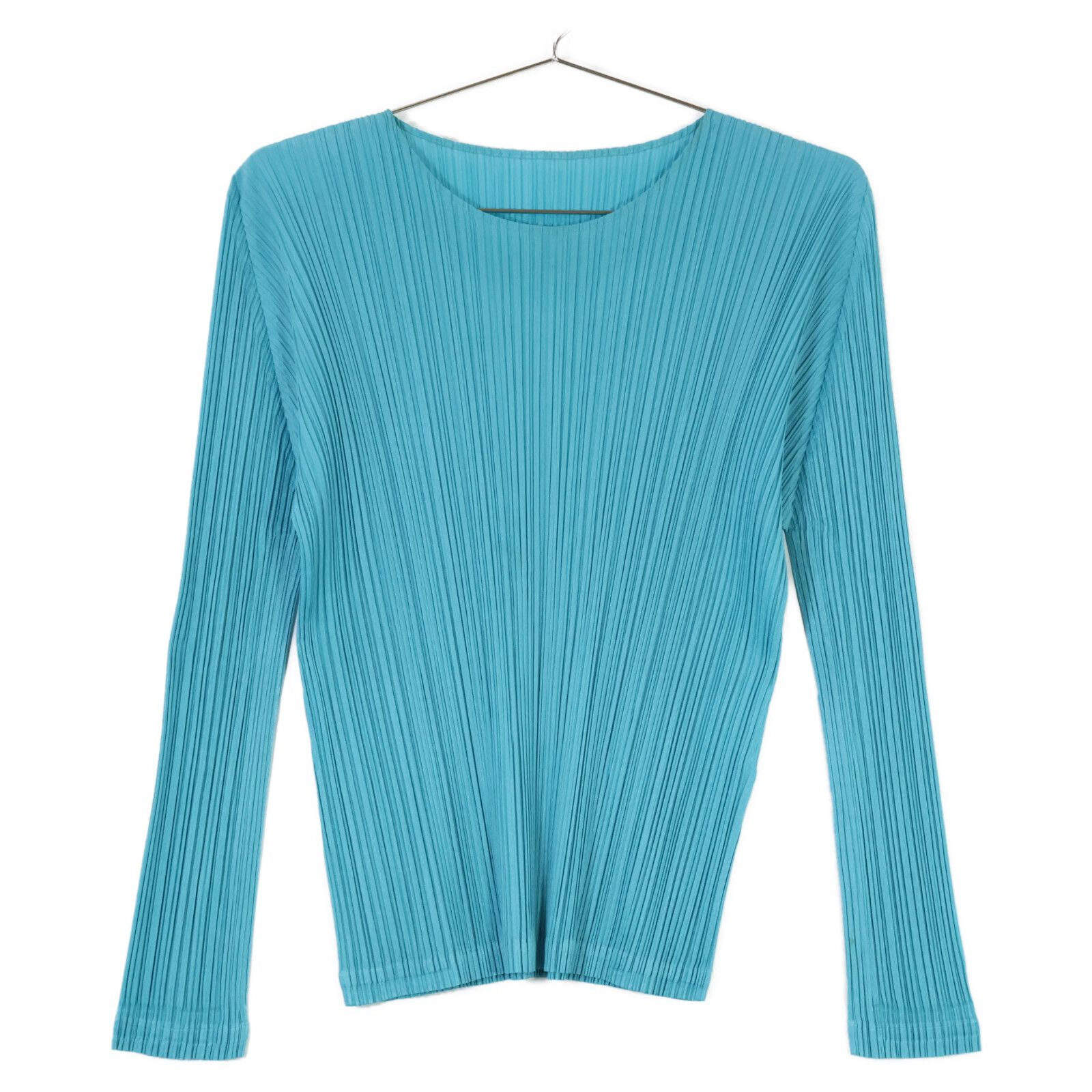 PLEATS PLEASE プリーツプリーズ PP 91-JK 161 ライトブルー プリーツ カットソー 3