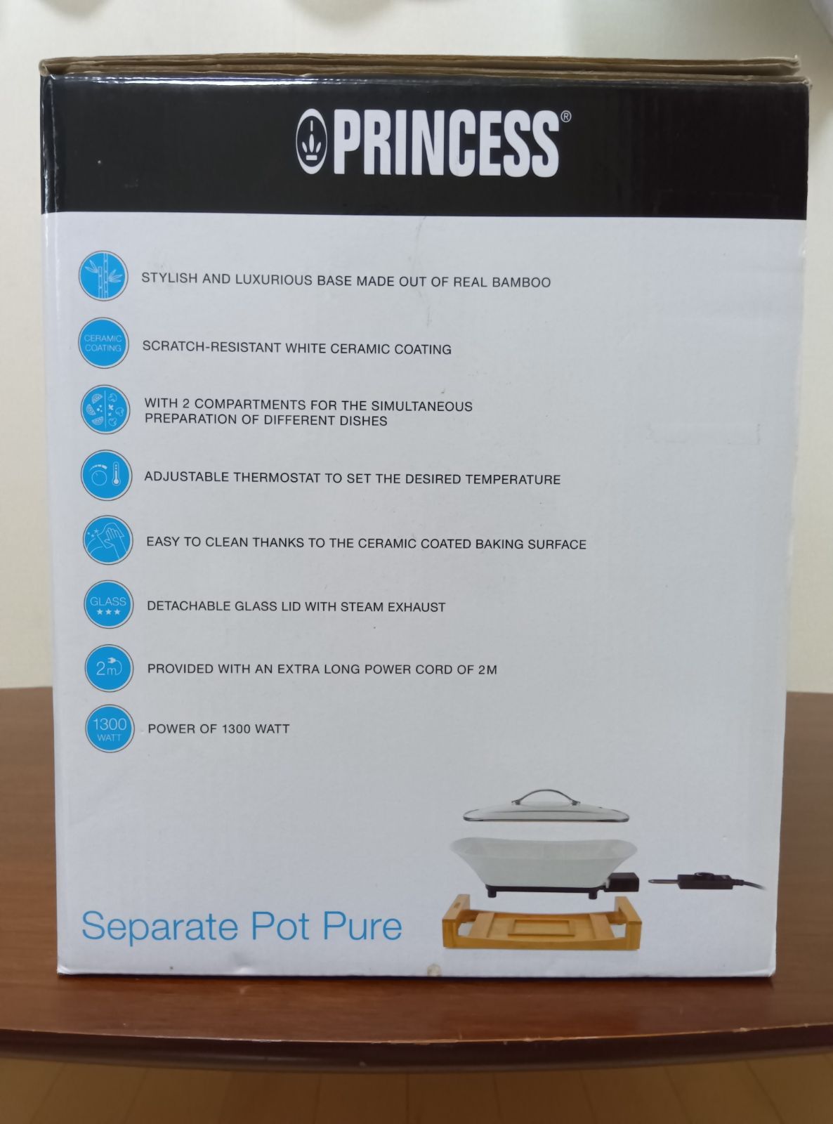 プリンセス セパレートポットpure ホワイト PRINCESS(プリンセス) セパレートポットピュア ホワイト