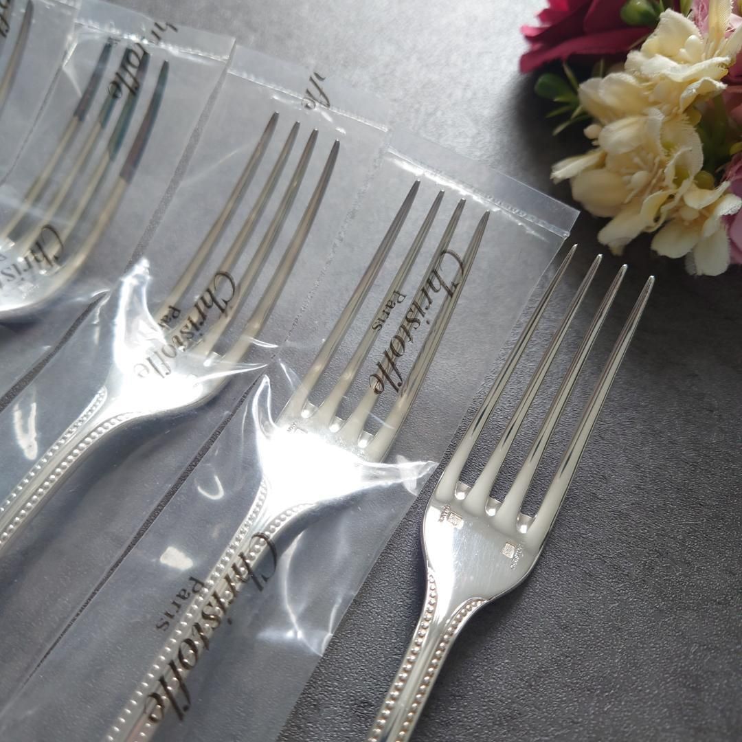 クリストフル パール デザートナイフ デザートフォーク 含む 12点 SKLAD-KIRPICHA_RU