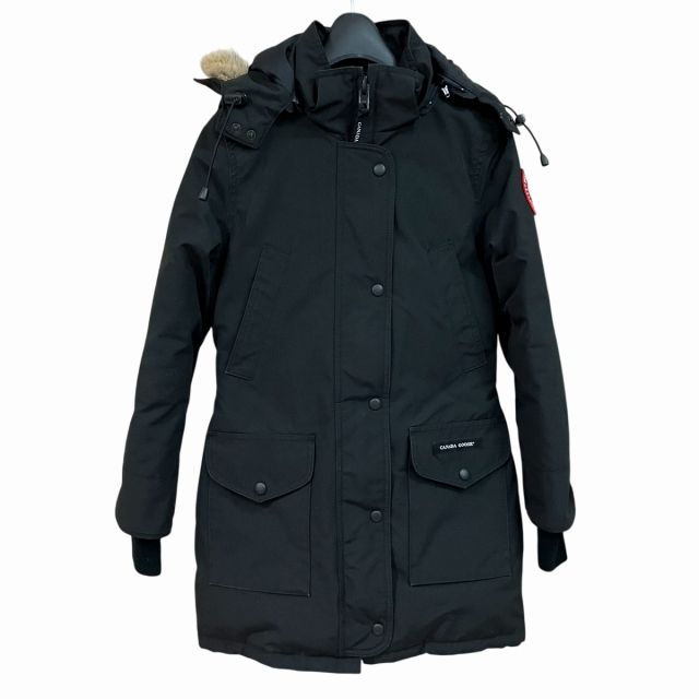 カナダグース CANADA GOOSE トリリウム パーカ フュージョンフィット ヘリテージ 6660LA ダウンジャケット ブルゾン 黒 ブラック XS