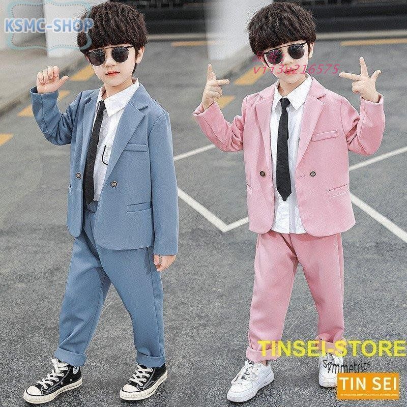 子供服 スーツ 男の子 2点セット フォーマル 入学式 入園式 110 男児 100 90 卒業式 130 上下セット 発表会 卒園式 結婚式 キッズ ジュニア 120 黒 vii3u216575