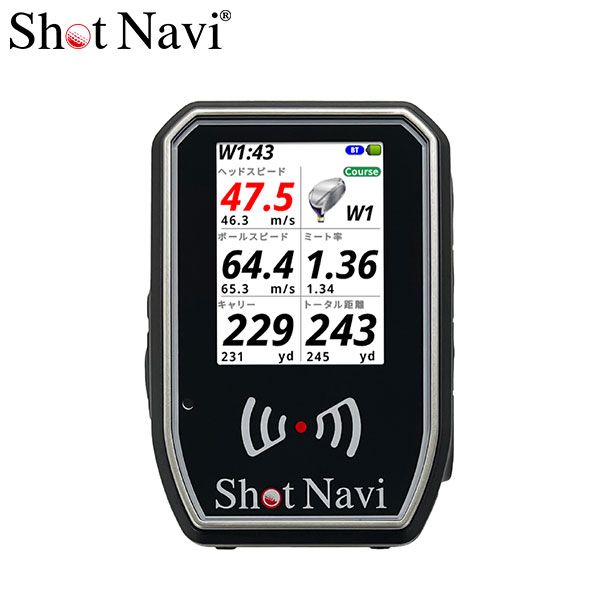 ショットナビ SHOTLYZER ポータブル スイング スピードモニター 計測器