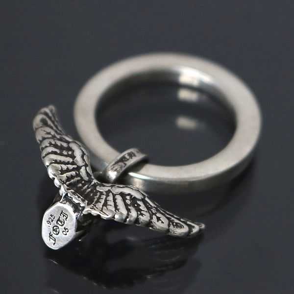 クロムハーツ NTFL シルバーリング メンズ 9号 クロムハーツ NTFL