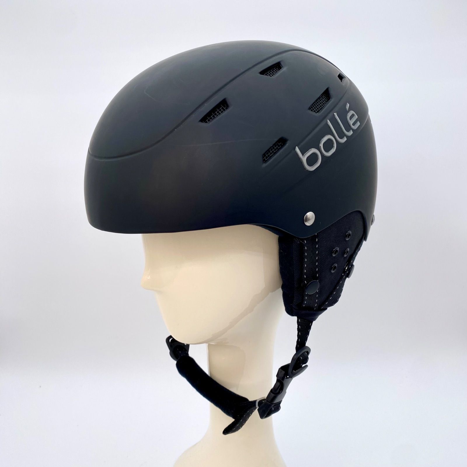 BOLLE　ジュニア スノー ヘルメット　ブラック Bollé ジュニア スノーヘルメット MIPS 51-55cm bolle 子供用