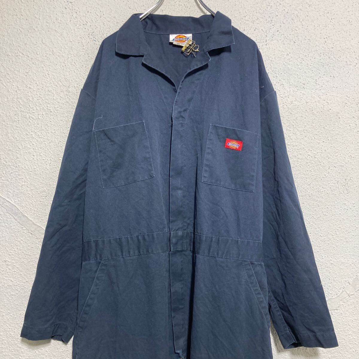 Dickies 長袖 つなぎ W50 XL~ ブラック ビッグサイズ